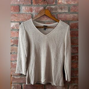 Eileen Fisher Cream Sweater